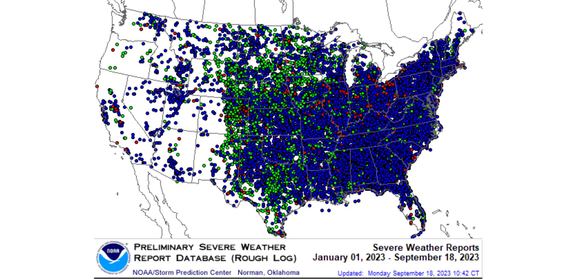 National Weather Service Weather Reports